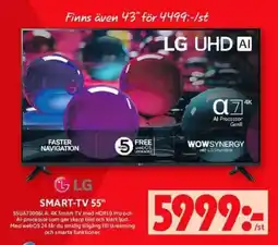 ICA Supermarket Smart-tv 55" erbjuda