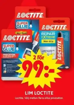 ICA Supermarket LOCTITE Lim loctite erbjuda