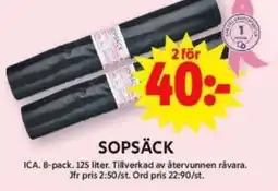 ICA Supermarket Sopsäck erbjuda