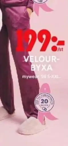 ICA Supermarket Velour- byxa erbjuda