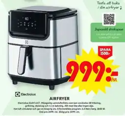 ICA Supermarket ELECTROLUX Airfryer erbjuda