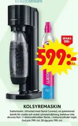ICA Supermarket SODASTREAM Kolsyremaskin erbjuda