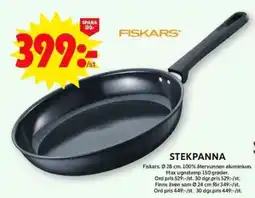 ICA Supermarket FISKARS Stekpanna erbjuda