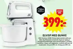 ICA Supermarket OBH NORDICA Elvisp med bunke erbjuda