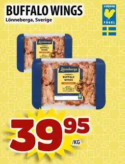 Matvärlden Tensta LÖNNEBERGA Buffalo wings erbjuda