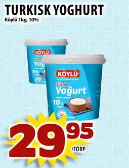 Matvärlden Tensta KÖYLÜ Turkisk yoghurt erbjuda