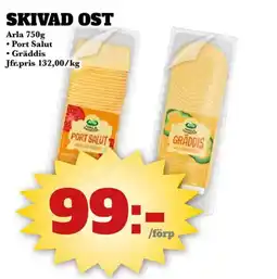 Bonum Matmarknad Arla skivad ost erbjuda