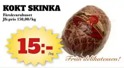Bonum Matmarknad Kokt skinka erbjuda