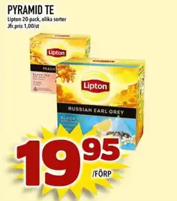 Din Mat LIPTON Pyramid te erbjuda