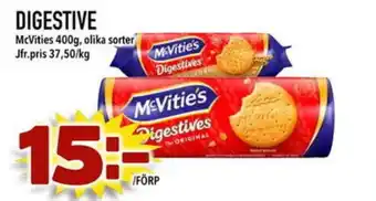 Din Mat MCVITIES Digestive erbjuda