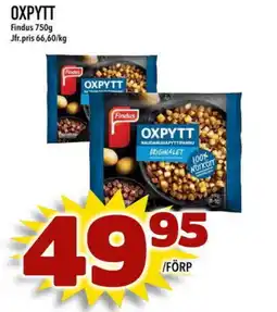 Din Mat FINDUS Oxpytt erbjuda