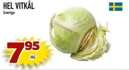Din Mat Hel vitkål erbjuda