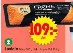 ICA Supermarket Fröya Laxloin erbjuda