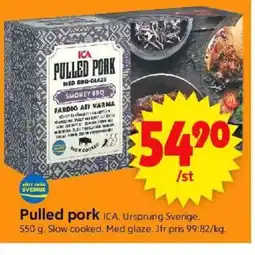ICA Supermarket ICA Pulled pork erbjuda