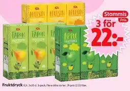 ICA Supermarket ICA Fruktdryck erbjuda