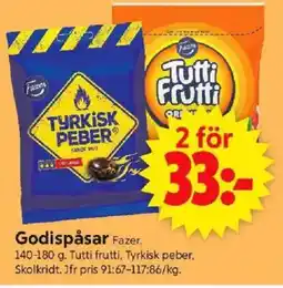 ICA Supermarket Fazer Godispåsar erbjuda