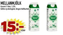 Prisma Mat GARANT Mellanmjölk erbjuda