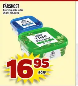 Prisma Mat TINE Färskost erbjuda