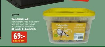 Jem&Fix Talgbollar erbjuda