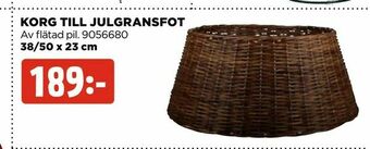 Jem&Fix Korg till julgransfot erbjuda