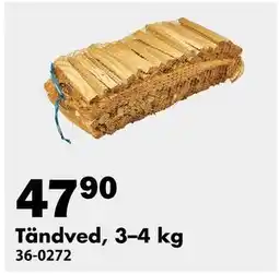 Biltema Tändved, 3–4 kg, SEK 47.9 erbjuda