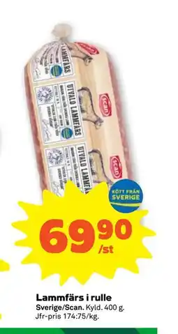 Stora Coop Lammfärs i rulle, SEK 69.9 erbjuda