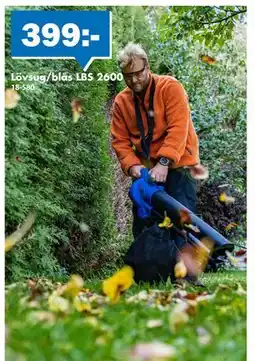 Biltema Lövsug/blås LBS 2600, SEK 399 erbjuda