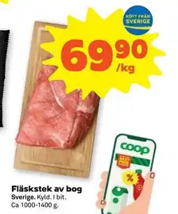 Stora Coop Fläskstek av bog, SEK 69.9 erbjuda