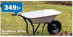 Biltema Skottkärra, 65 liter, SEK 349 erbjuda