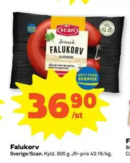 Stora Coop Falukorv, SEK 36.9 erbjuda