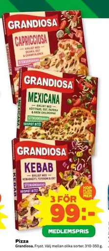 Stora Coop Pizza, Medlemspris erbjuda