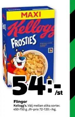 Stora Coop Flingor, SEK 54 erbjuda