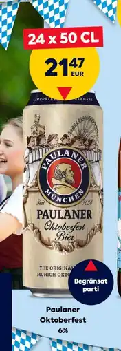 Border Shop Paulaner Oktoberfest 6%, EUR 21.47 erbjuda