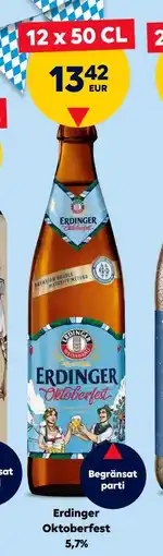 Border Shop Erdinger Oktoberfest 5,7%, EUR 13.42 erbjuda