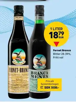 Border Shop Fernet Branca, EUR 18.79 erbjuda