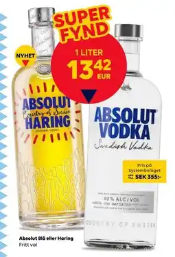 Border Shop Absolut Blå eller Haring, EUR 13.42 erbjuda