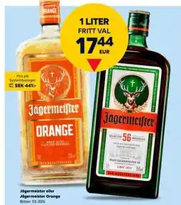 Border Shop Jägermeister eller Jägermeister Orange, EUR 17.44 erbjuda