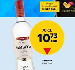Border Shop Sambuca, EUR 10.73 erbjuda
