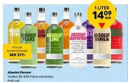 Border Shop Absolut Flavour, EUR 14.09 erbjuda