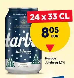 Border Shop Harboe Julebryg 5,7%, EUR 8.05 erbjuda