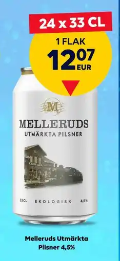 Border Shop Melleruds Utmärkta Pilsner 4,5%, EUR 12.07 erbjuda