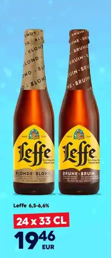 Border Shop Leffe 6,5-6,6%, EUR 19.46 erbjuda