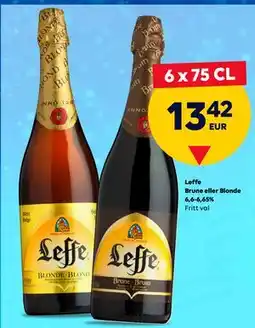 Border Shop Leffe Brune eller Blonde 6,6-6,65%, EUR 13.42 erbjuda