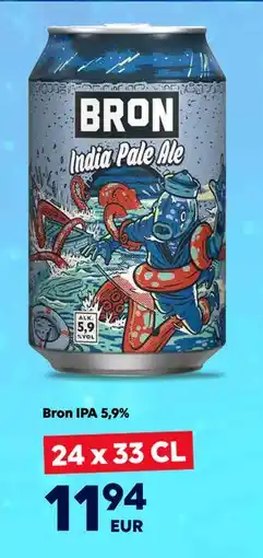 Border Shop Bron IPA 5,9%, EUR 11.94 erbjuda