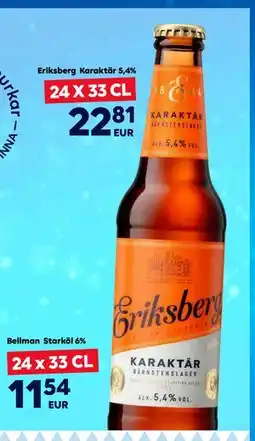 Border Shop Eriksberg Karaktär 5,4%, EUR 22.81 erbjuda