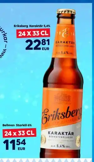 Border Shop Eriksberg Karaktär 5,4%, EUR 22.81 erbjuda