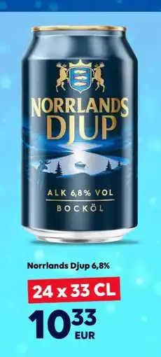 Border Shop Norrlands Djup 6,8%, EUR 10.33 erbjuda