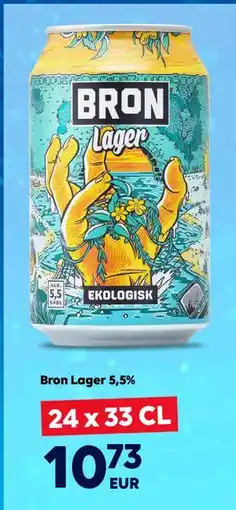 Border Shop Bron Lager 5,5%, EUR 10.73 erbjuda