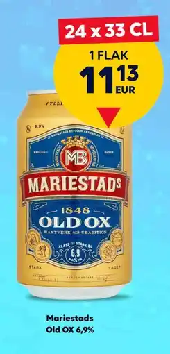 Border Shop Mariestads Old OX 6,9%, EUR 11.13 erbjuda
