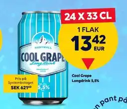 Border Shop Cool Grape Longdrink 5,5%., EUR 13.42 erbjuda